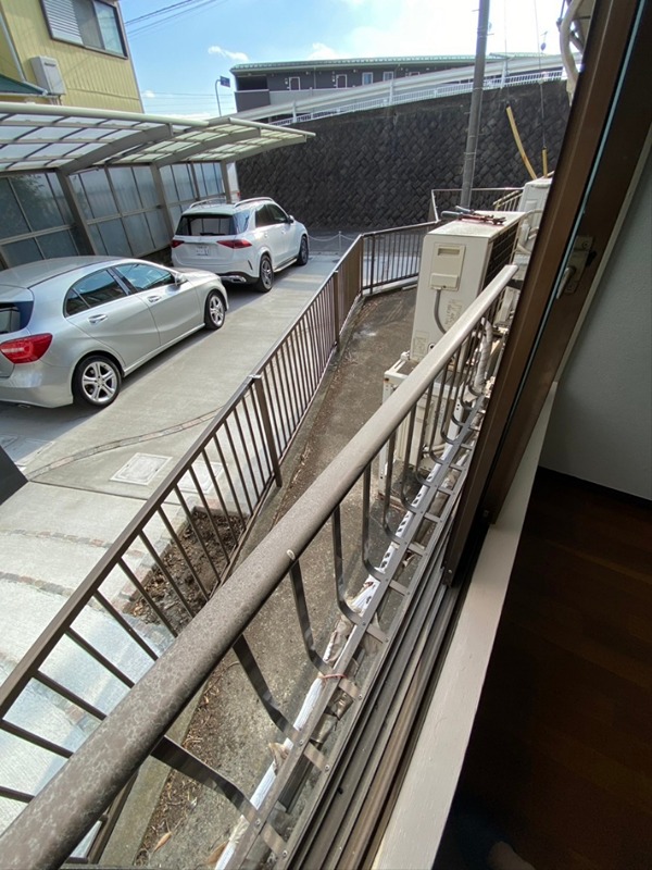 コーポラブリー ベランダ