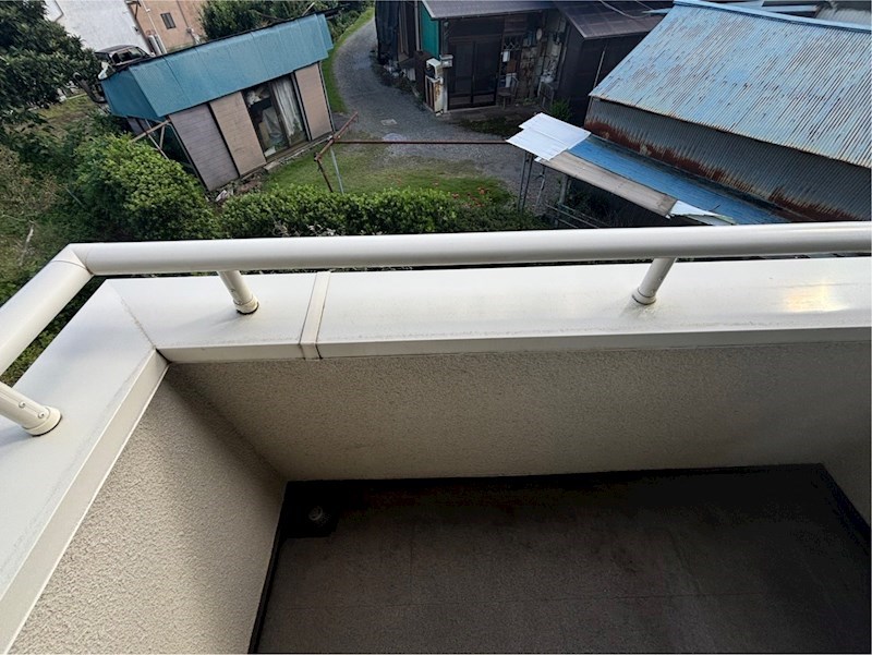 うすい貸家 ベランダ
