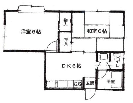 コーポヒメシャラ 間取り