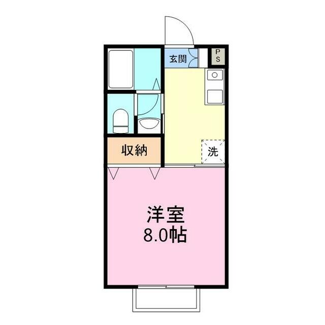 ラッテカルドⅡ 106号室 間取り