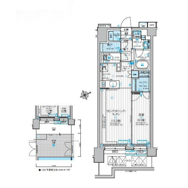 パレステージ藤沢Ⅱ 間取り