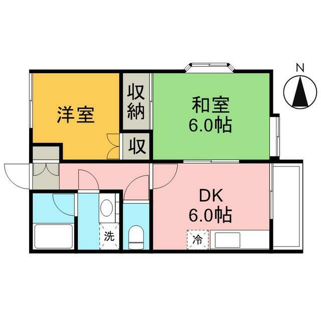 ラヴィー東戸塚第二 207号室 間取り