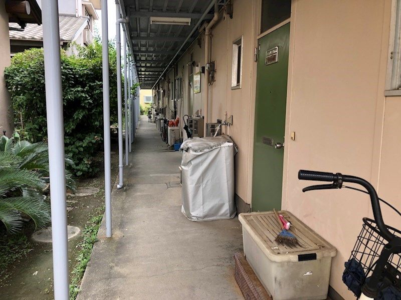 飯塚ハイツ ベランダ