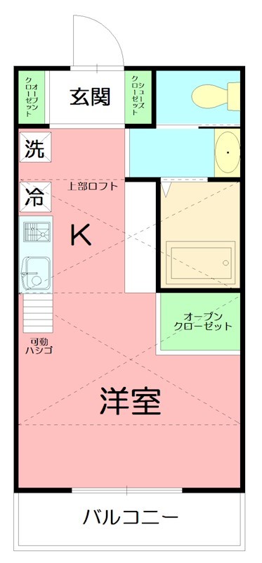 aruka013 202号室 間取り