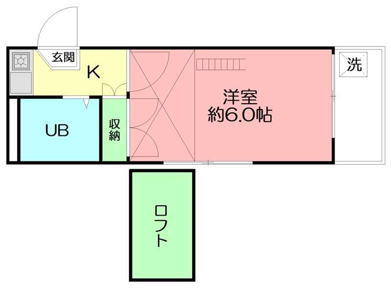 ラ・フェーヴ壱番館 105号室 間取り