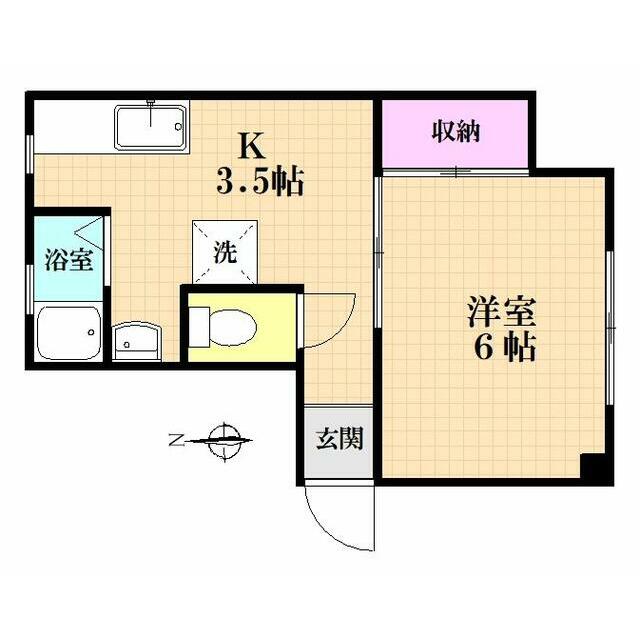 並木ビル 302号室 間取り