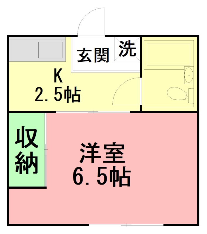 井上ハイツ 302号室 間取り