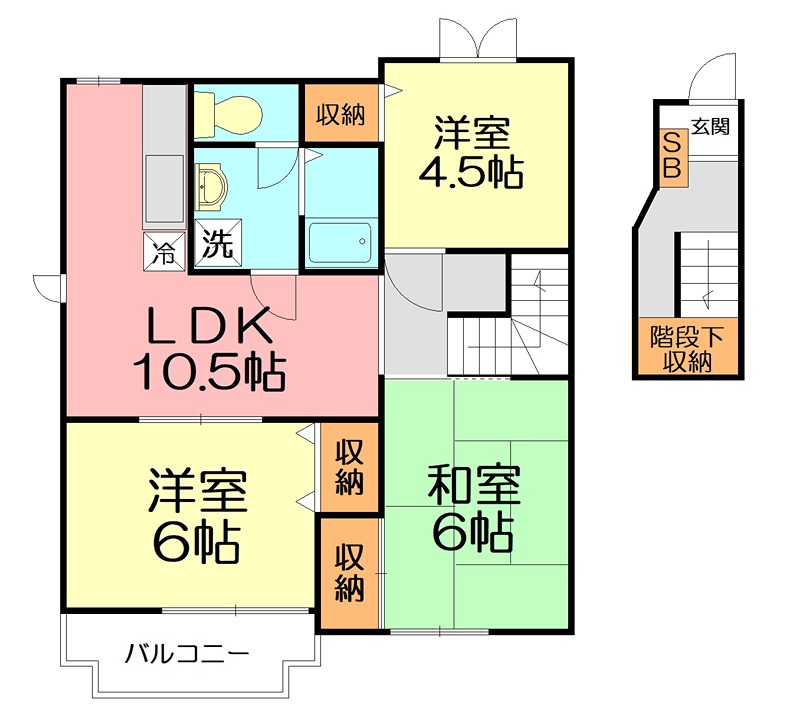 エクセラン・セラ 間取り図