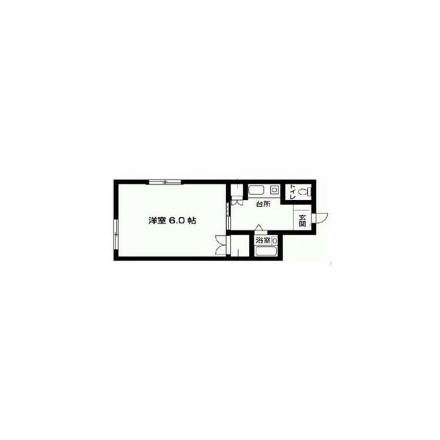 クロノス南矢名２番館 407号室 間取り