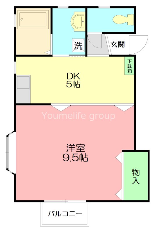 むーんはいつ 間取り