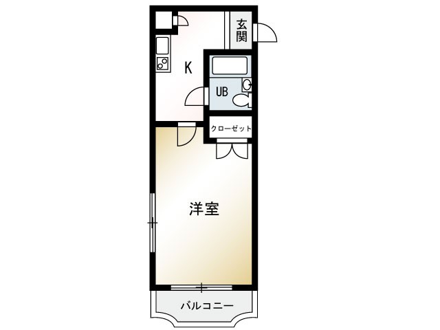 マイメゾン御殿 306号室 間取り