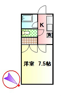 第一コーポ秀美 間取り