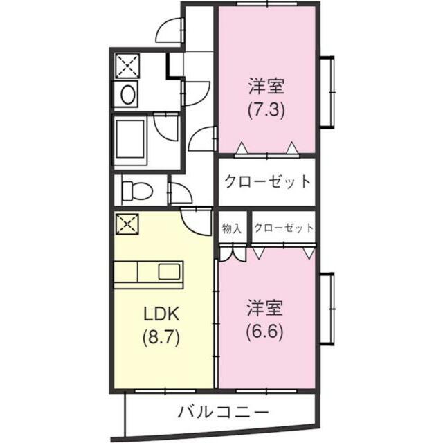 ユートピアⅡ 間取り