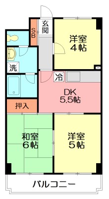 ベル・ハイゴー 204号室 間取り