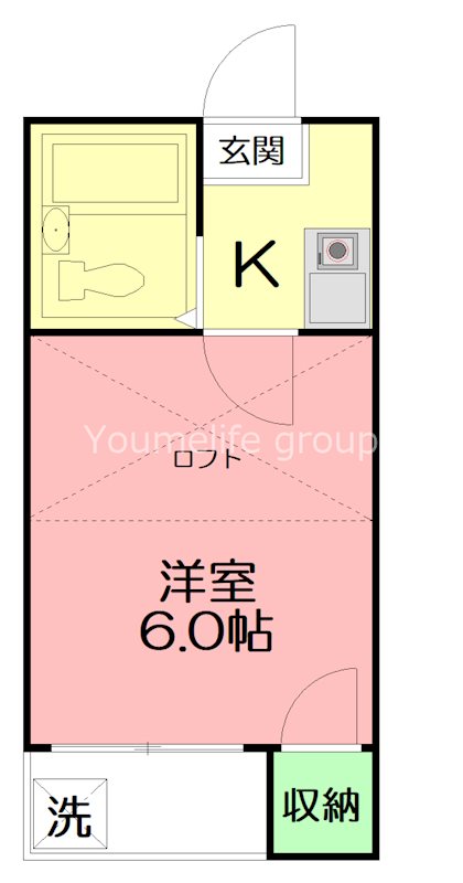 パークヒル湘南 202号室 間取り