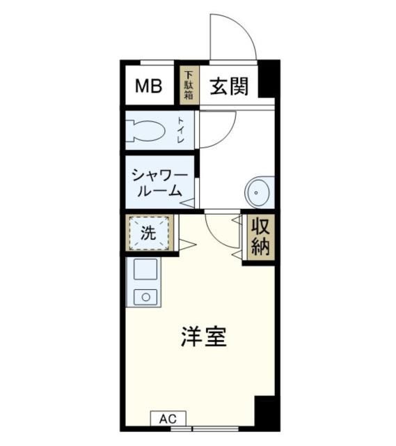 第二サンコート東戸塚 206号室 間取り