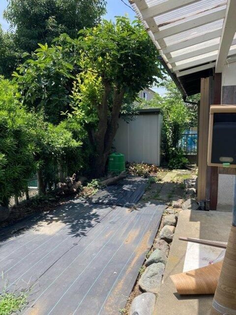 東八幡戸建 ベランダ