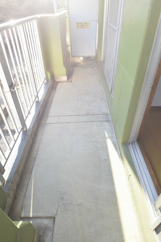 府川マンション ベランダ