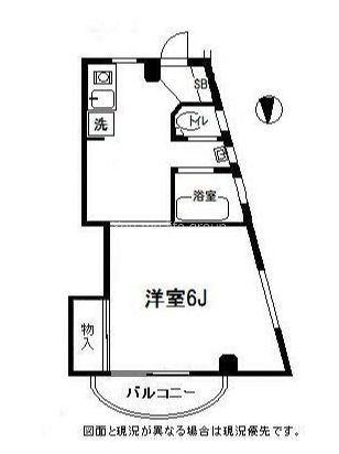 秋葉町マンション 303号室 間取り