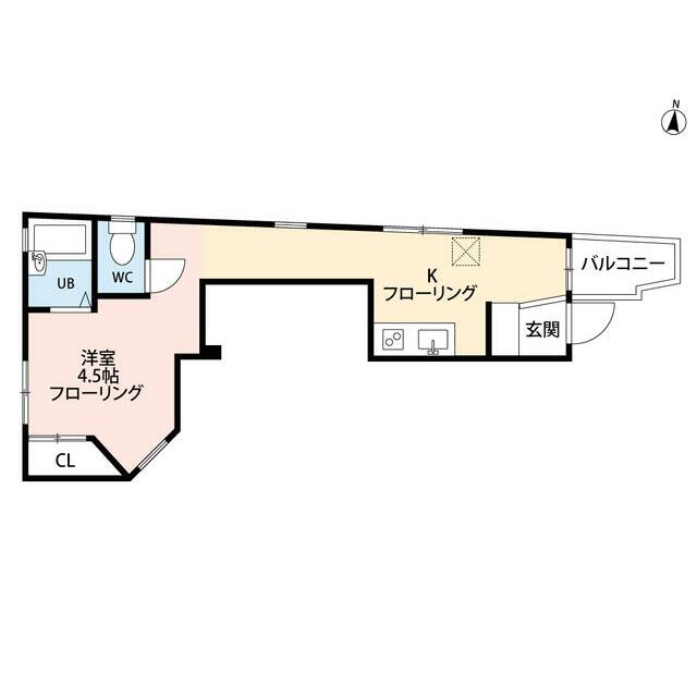 インペリアル参番館 302号室 間取り