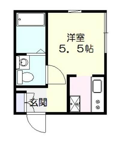 Ｇａｔｅ　Ｌａｇｏｏｎ戸塚町 間取り