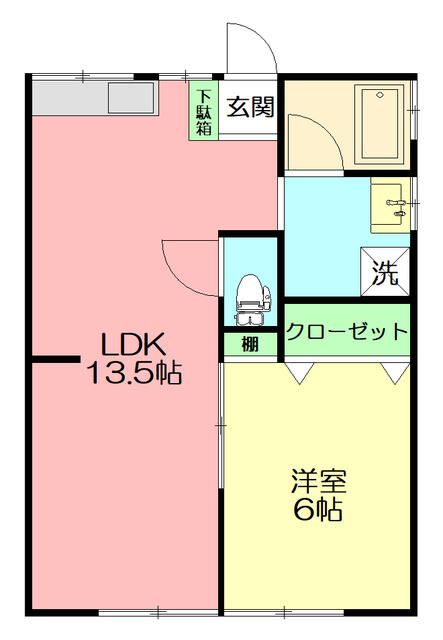 グリシーヌハイツ 間取り