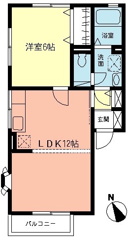 ＭＥＧＵＭＩ 101号室 間取り