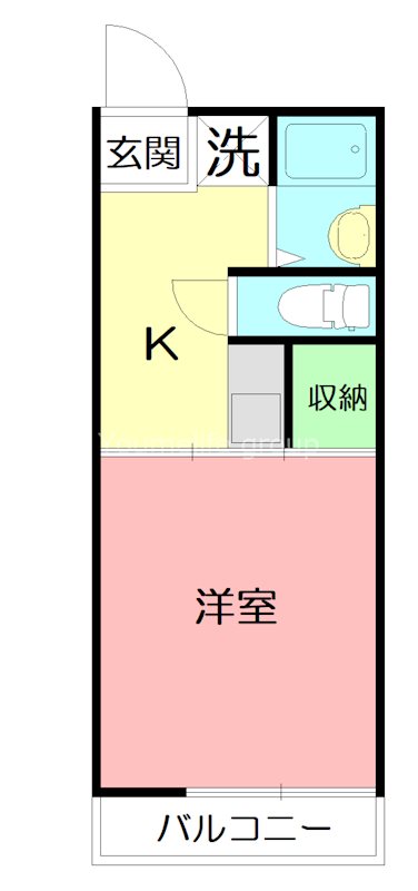 ドリームハイツA 101号室 間取り