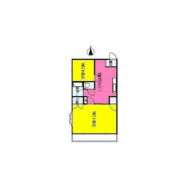 TYKMYハウス 303号室 間取り