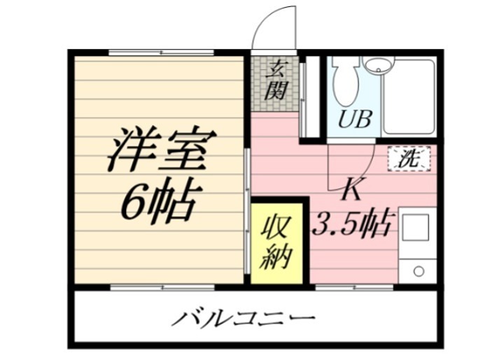 エクレールＫ－７ 間取り図