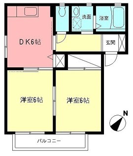 アトリオＤ 101号室 間取り