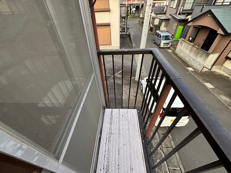矢沢荘 ベランダ