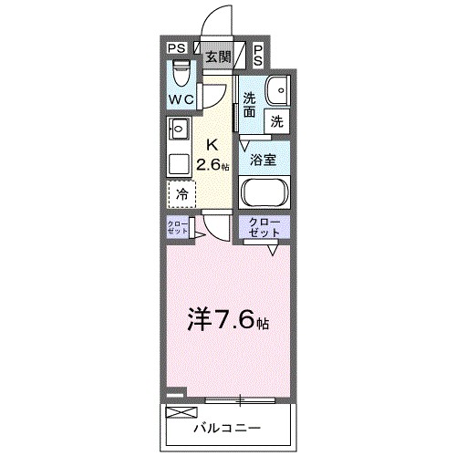 花みずき 302号室 間取り