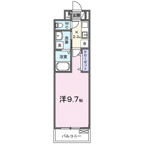ライマ・ブローテ 203号室 間取り