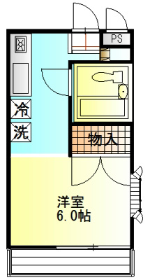 フェリシア 304号室 間取り