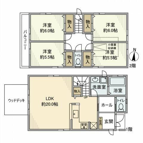 平戸戸建 間取り
