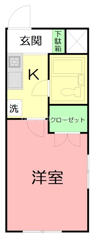 マイメゾン御殿 107号室 間取り