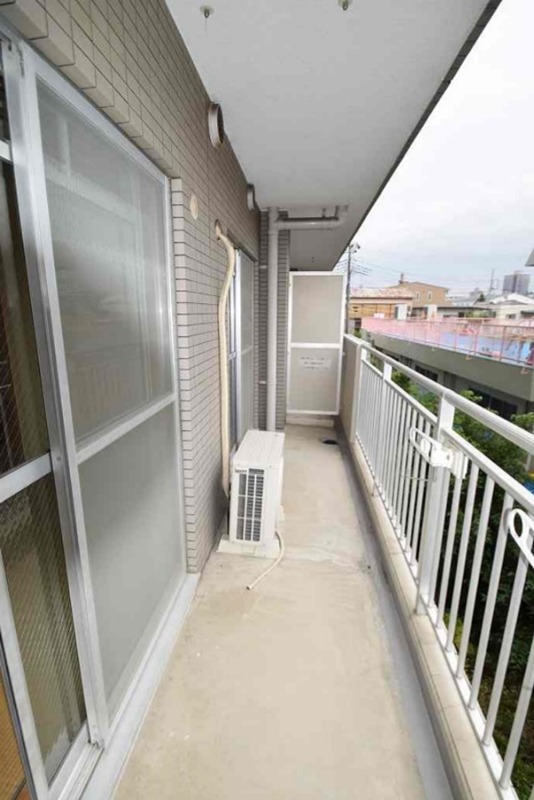 エルメゾン ベランダ