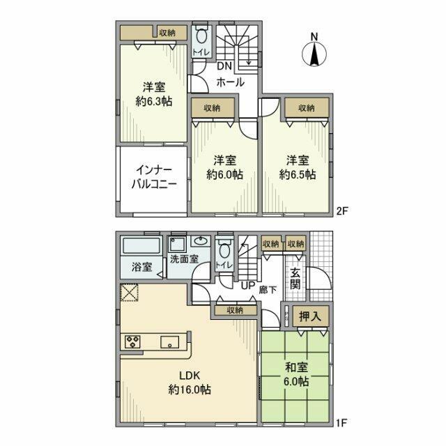福田戸建 間取り
