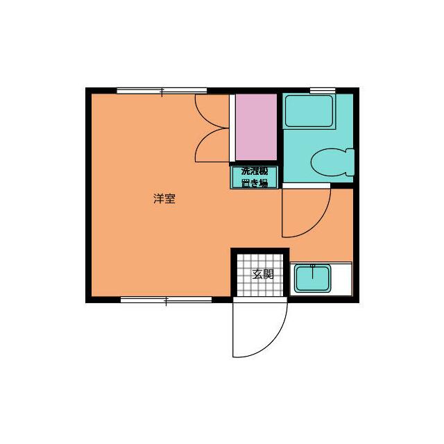 ＨＯＴ小川 3F号室 間取り
