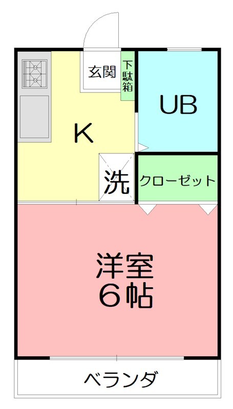 ヤマフジハイツＣ 間取り
