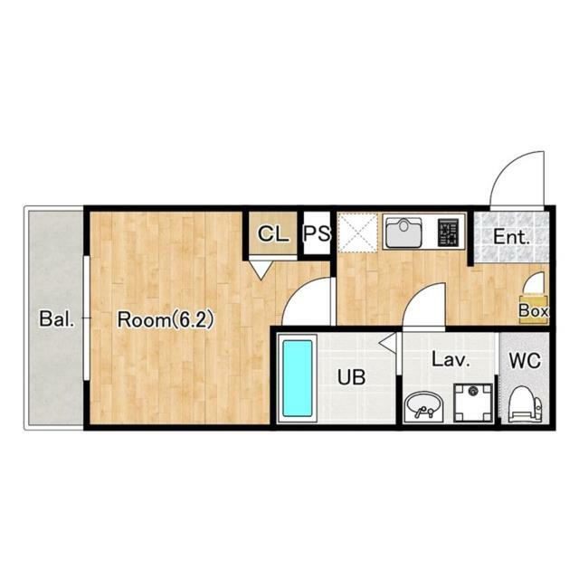 ジーメゾン伊勢原 0301号室 間取り