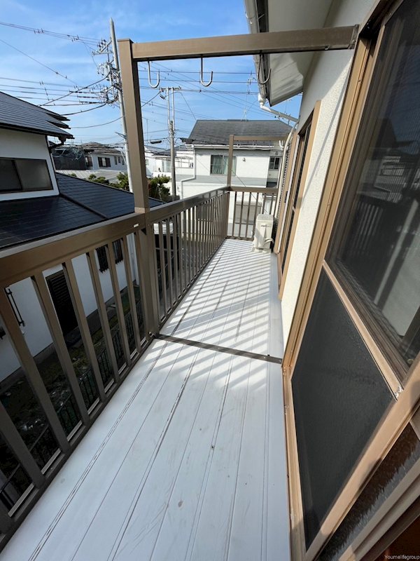 東海岸北４丁目戸建て ベランダ
