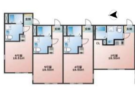 ハイドパーク本厚木  304号室 間取り