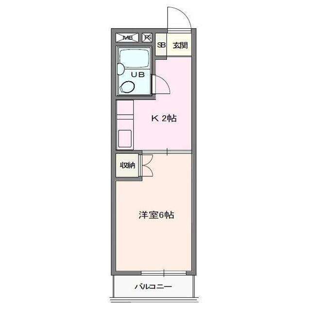ストンリバー・マンション 202号室 間取り