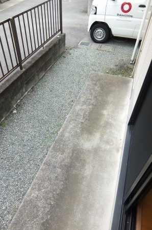 コーポラス谷神B ベランダ