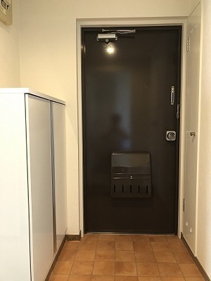キャッスル富水 玄関