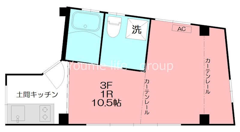 BT追分ビル 301号室 間取り