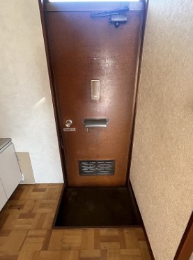 コーポさつき 玄関