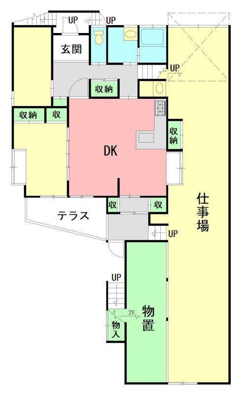 森田ハウス 101号室 間取り